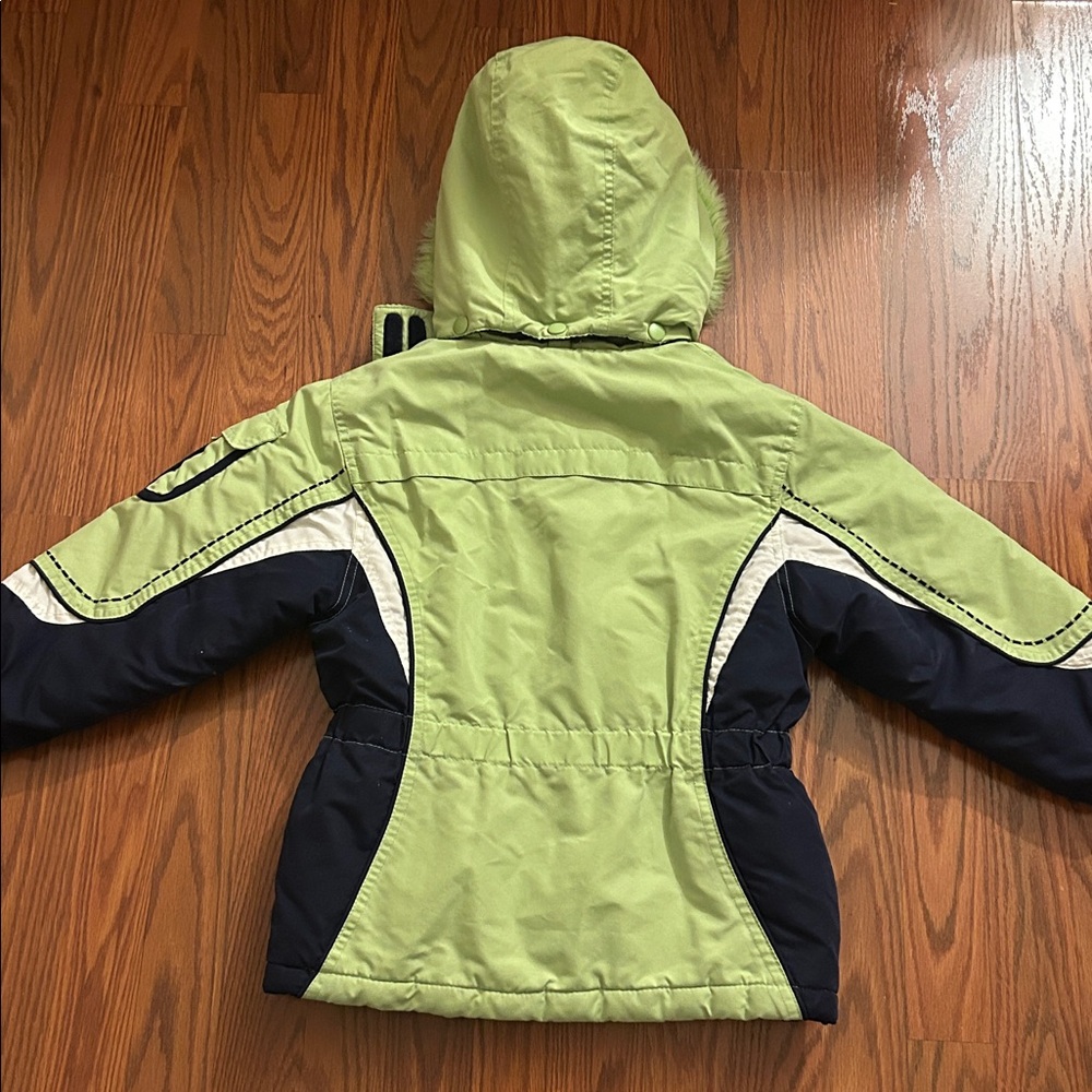 Arizona Jean Company Green and Navy Coat - Picture 2 of 14